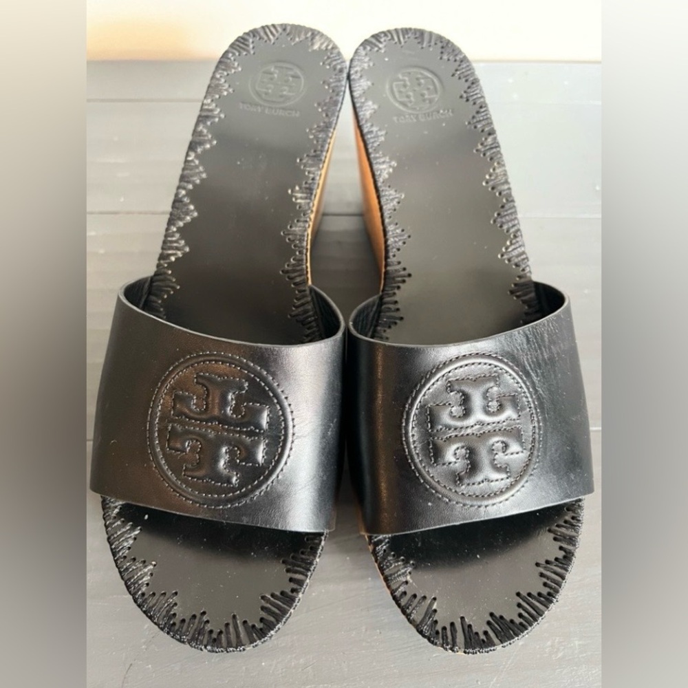 Tory Burch Patty Wedge Slides
